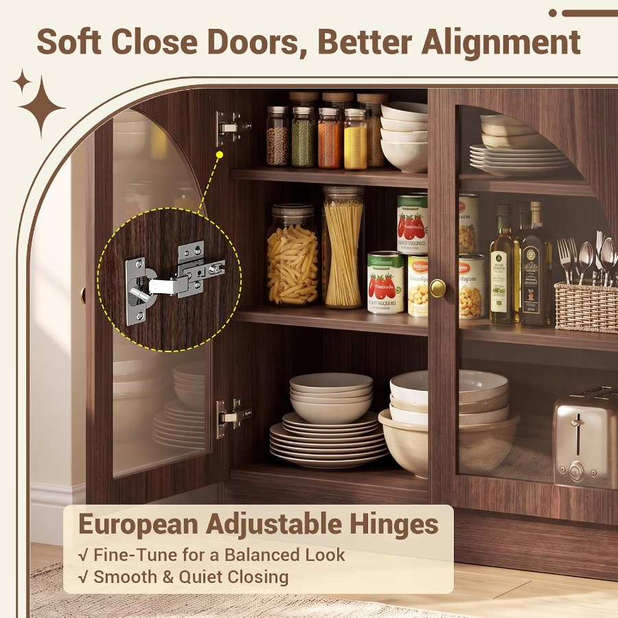 31.5 Sideboard Buffet Cabinet  - đánh giá và giá Storage