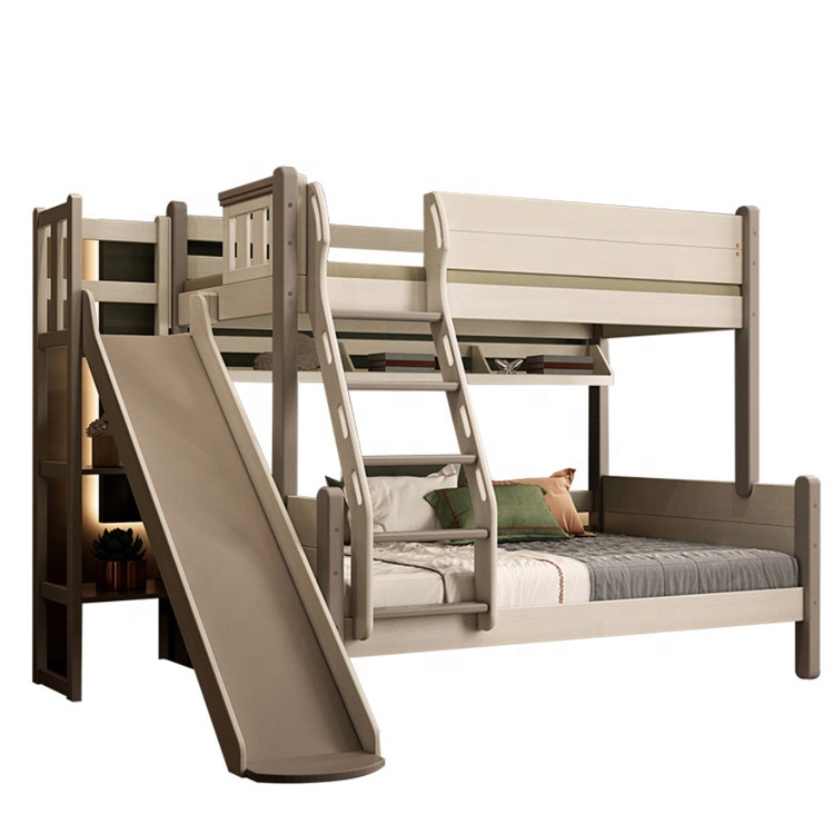 Children's Bed with Slide Soli - đánh giá và giá Bunk Bed With Stairs And Slide