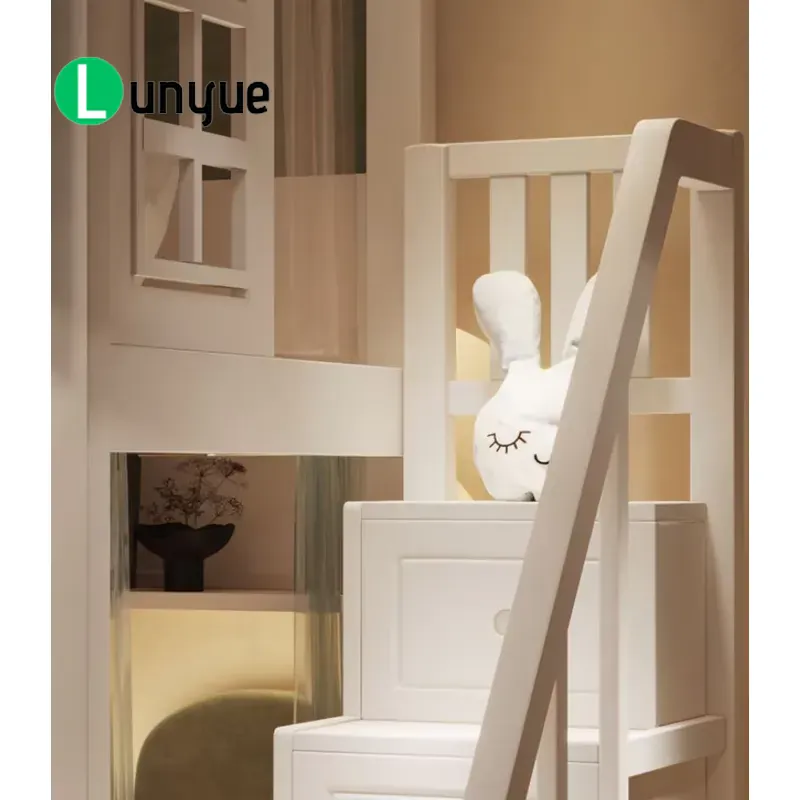 Custom Princess House Bunk Bed - đánh giá và giá Bunk Bed With Stairs And Slide
