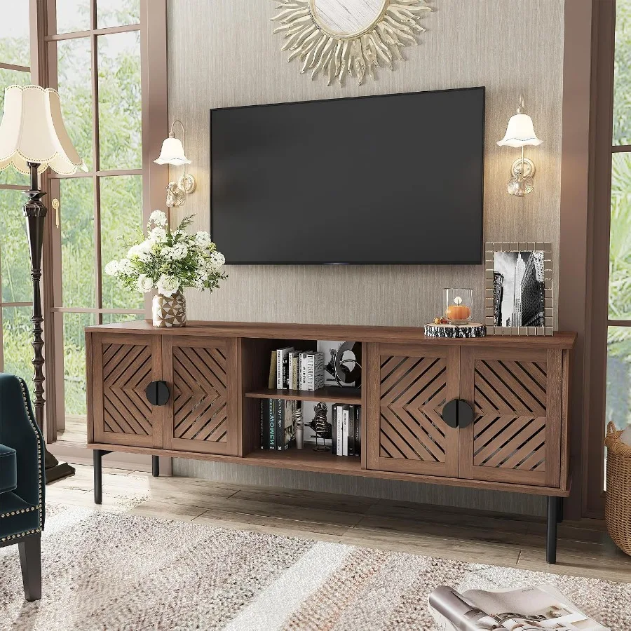 63 TV Stand for Living Room, E - đánh giá và giá Storage
