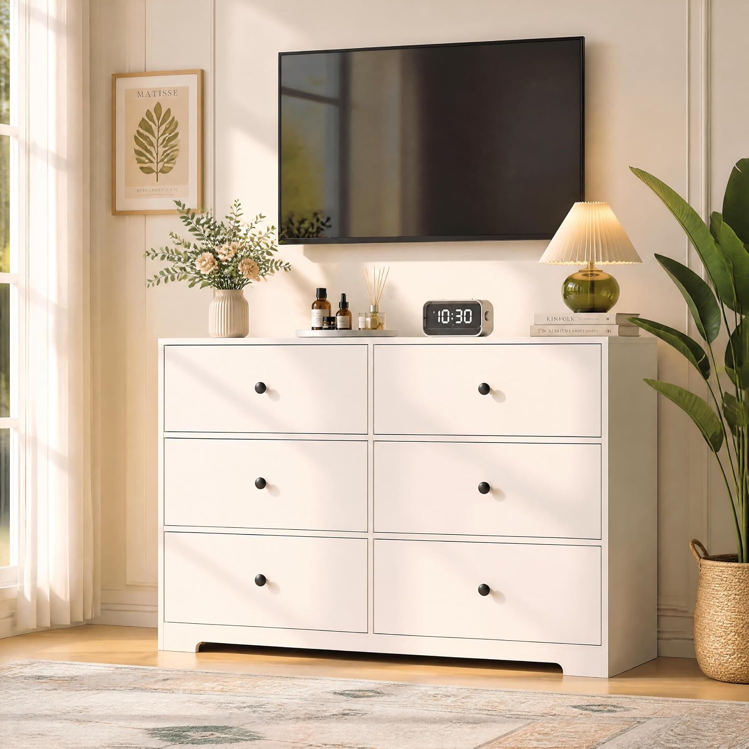 6 Drawer Dresser for Bedroom,  - đánh giá và giá Bedroom Furniture