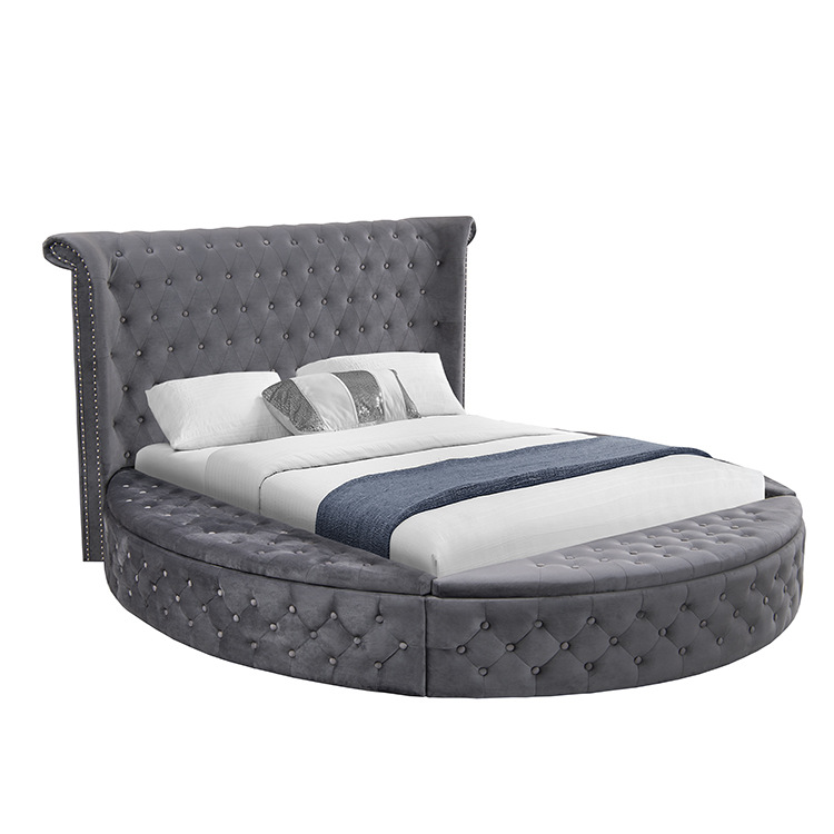 Upholstered King Queen Size Be - đánh giá và giá King Size Bed Frame With Storage Drawers