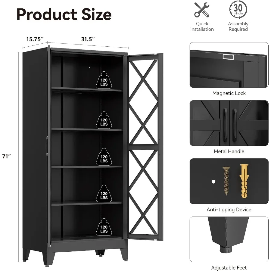 71 Metal Storage Cabinet for H - đánh giá và giá Storage